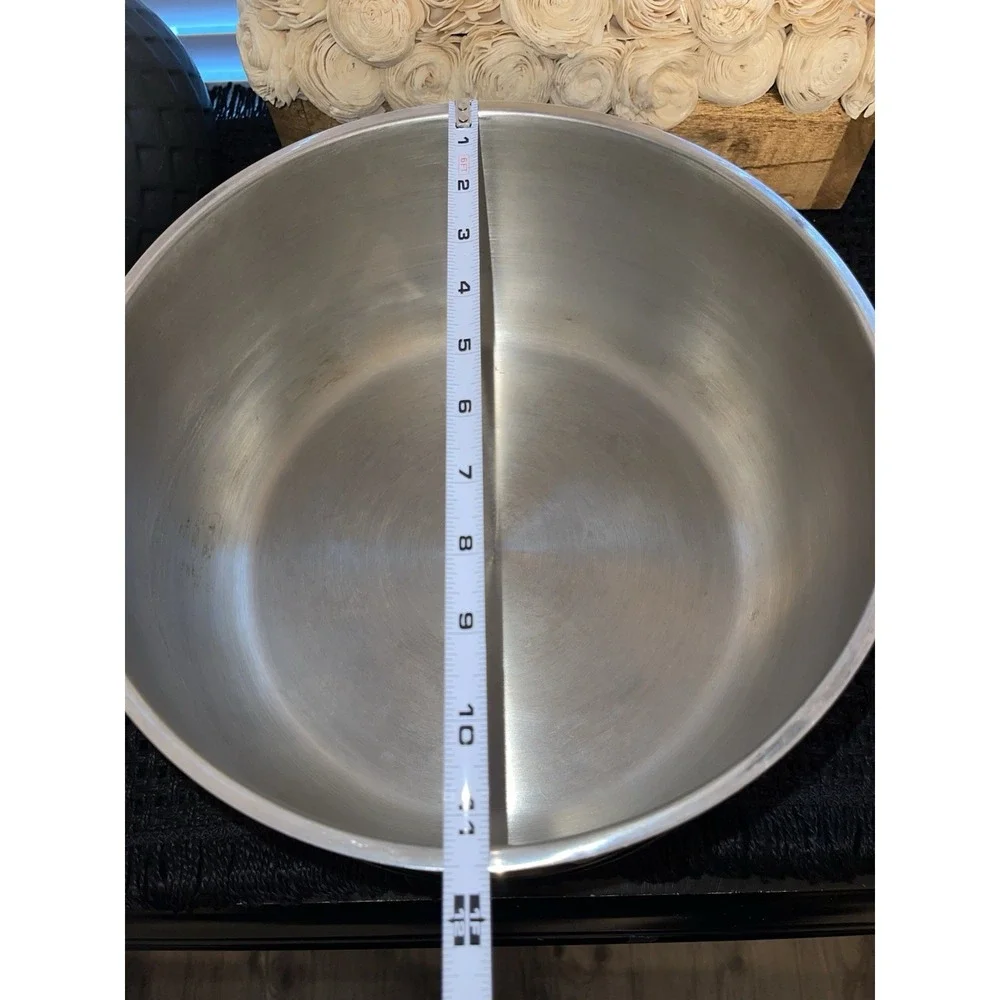 SCHULTE-UFER Premium Quality Stainless‎ Steel Qt 2110~ Soup Pot with Lid